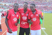 Ghanaian trio Nicholas Gyan, James Kotei and kwasi Asante