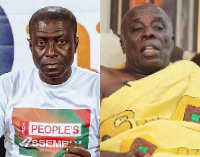 Captain Smart (left), Okyenhene (right)