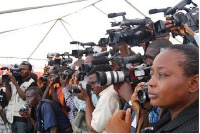 File Photo: A section of photojournalists at a program