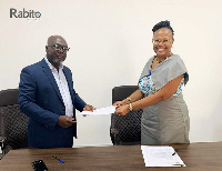 MD of Starsight Energy Ghana, Emmanuel Ayifa Baah and CEO of Rabito Clinic, Karen Hendrickson