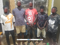 Some of the suspects arrested by the police