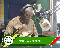 Nana Yaw Kesseh is the host of today's edition of Kokrokoo