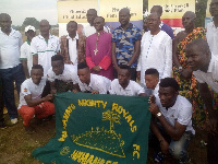 Wamanafo Mighty Royals FC players and club officials