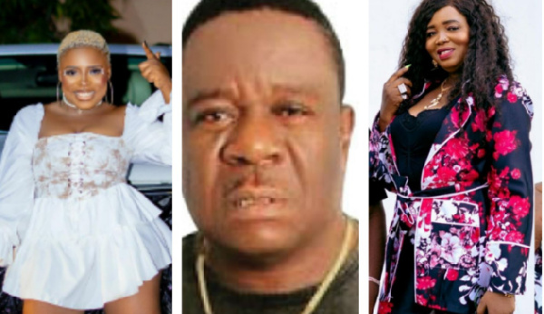 Mr. Ibu (Middle), his wife Stella (Right) and Jazmin (Left)