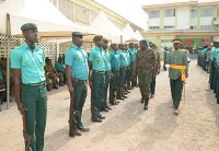 Ghana Immigration Service personnel