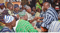 Vice President Dr. Bawumia with Nayiri and other traditional rulers