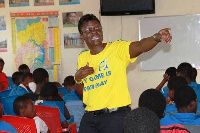 Former Black Queens player and FIFA referee Mercy Tagoe-Quarcoo