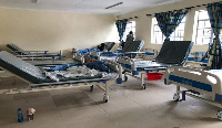 One of the isolation wards at Mbagathi Hospital in Nairobi