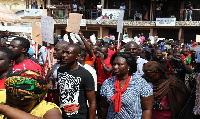 Some members of the Ghana Union of Traders Association