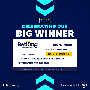 Big Winner of BetKing