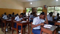 Final year students at the Junior High School level are taking their B.E.C.E exams nationwide