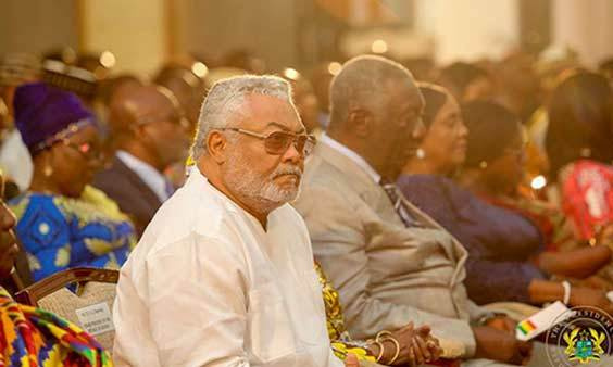 File photo of Jerry John Rawlings and John Kufuor