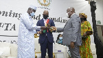 President Akufo-Addo officially handing over the AfCFTA Secretariat to the AU