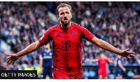 Harry Kane has scored nine Bundesliga goals this campaign