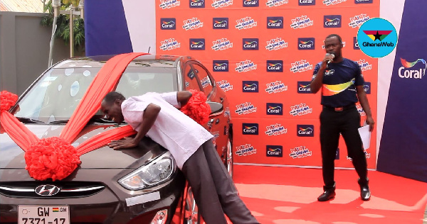 Kwame Badu is the fourth winner in the Coral 'Paint Your Dream into Reality' promo