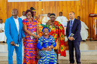 COP Maame Yaa Tiwaa Addo-Danquah with some of close allies after the event