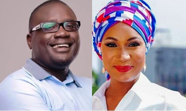 Kojo Preko Dankwa and Samira Bawumia