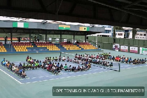 The maiden edition of  Hope Performance Tennis Tournament  ended over the weekend