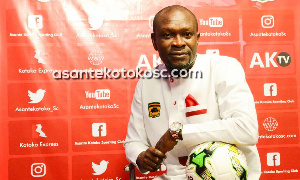 Akunnor takes over from Paa Kwesi Fabin who resigned from Kotoko a few weeks ago