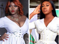 Popular Ghanaian socialites, Felicia Osei and Hajia Bintu