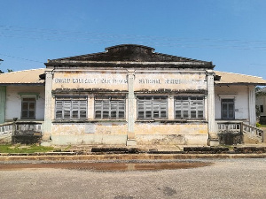 The abandoned UGCC headquaters