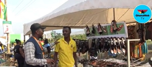 Traders at Adaklu for Independence Day Celebration