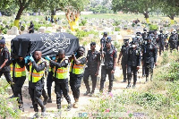 The late General Constable Adam Sulley has been laid to rest