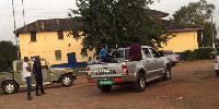 Ballot boxes in New Juaben South were taken to the police armoury for safe keeping