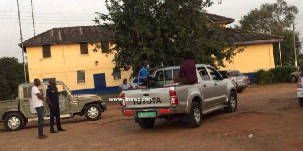 Ballot boxes in New Juaben South were taken to the police armoury for safe keeping