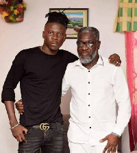 Stonebwoy and Ebony's father