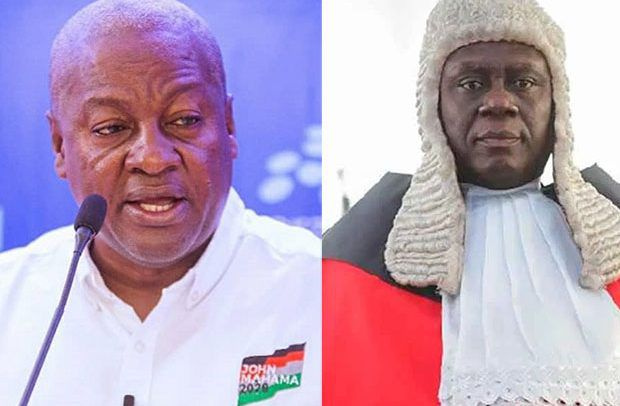 John Dramani Mahama and Kwasi Anin-Yeboah