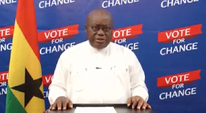 The NPP flagbearer is making a third attempt at the presidency in this year's elections