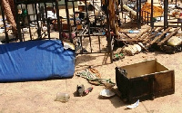 The fire which started during prep hours destroyed textbooks, chop boxes, trunks and other items.