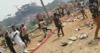 The explosion resulted in deaths and destruction of properties