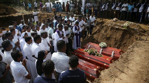 Sri Lanka Mourners