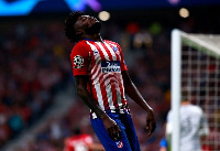 Thomas Partey while at Atletico Madrid