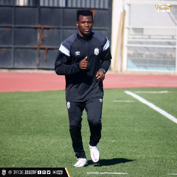 Daniel Lomotey now plays for ES Setif in Algeria