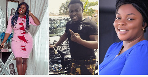 Kumawood actresses Tracey Boakye, Brother Sammy and Gloria Kani