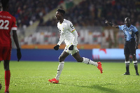 Konadu Yiadom scored for Black Galaxies