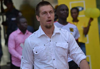 Medeama SC trainer Tom Strand