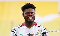 Arsenal midfielder Thomas Partey