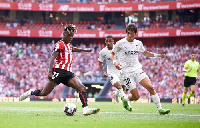 Nico in action for Bilbao