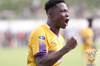 Justice Blay was on loan at Kotoko last season