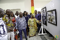 President Nana Addo Dankwa Akufo-Addo at the inauguration of the museum