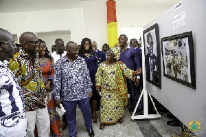 President Nana Addo Dankwa Akufo-Addo at the inauguration of the museum