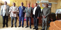 Eugene Ofosuhene was in the region as part of his duty tour to interact with staff of the Department