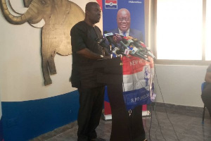 Nana Akomea, member of NPP communications team