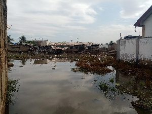 A house which got flooded