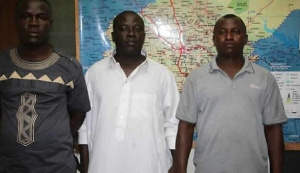 They were arrested at Gold Finger Spot in Obuasi on Wednesday following a tip off