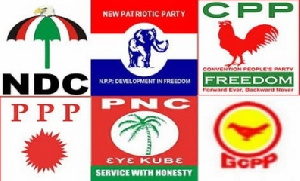 Logos of political parties